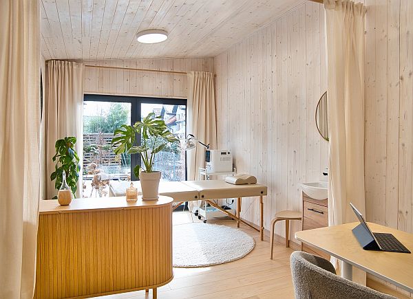 Wnętrze gabinetu akupunktury Wrocław - widok ogólny